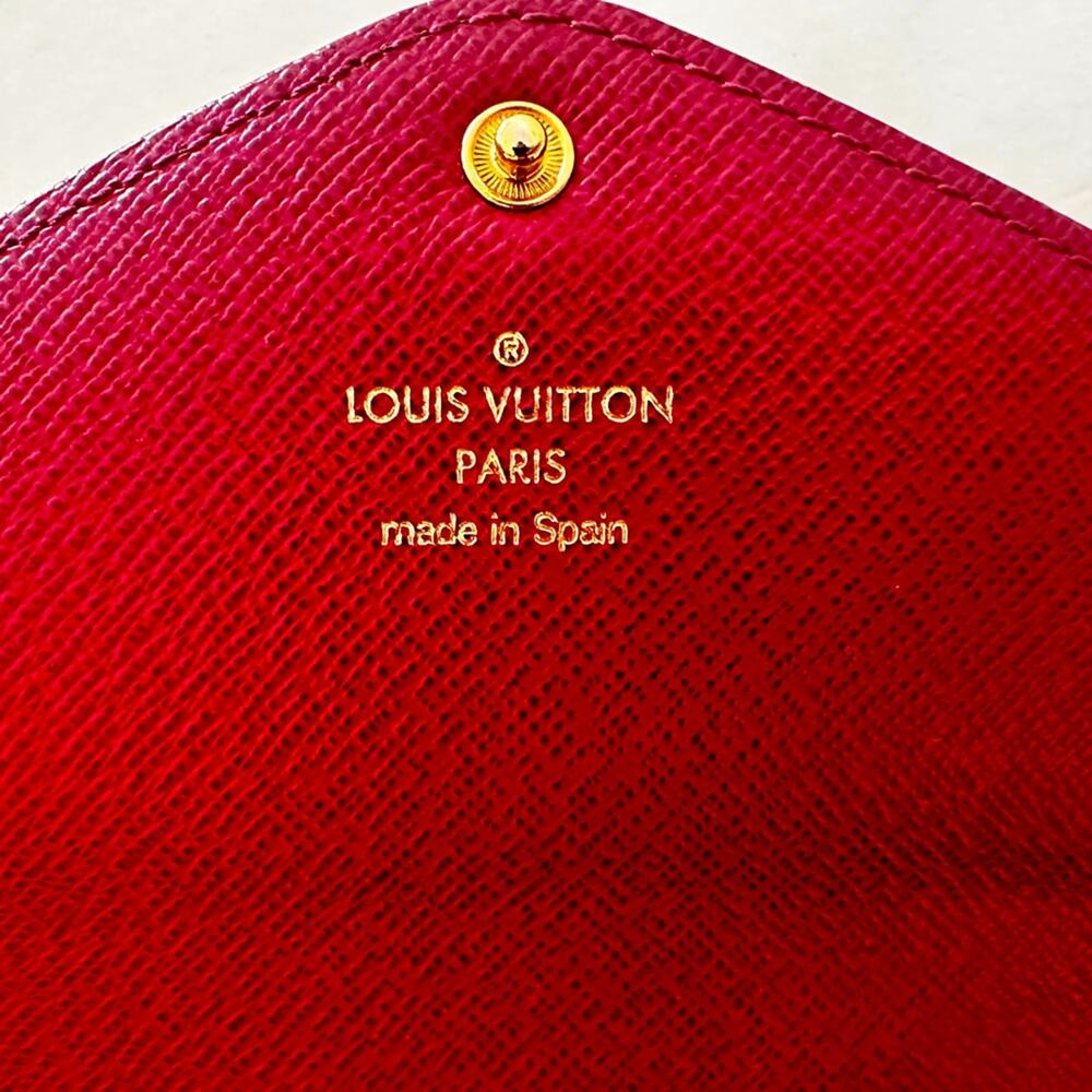 Louis Vuitton Red Wallet
